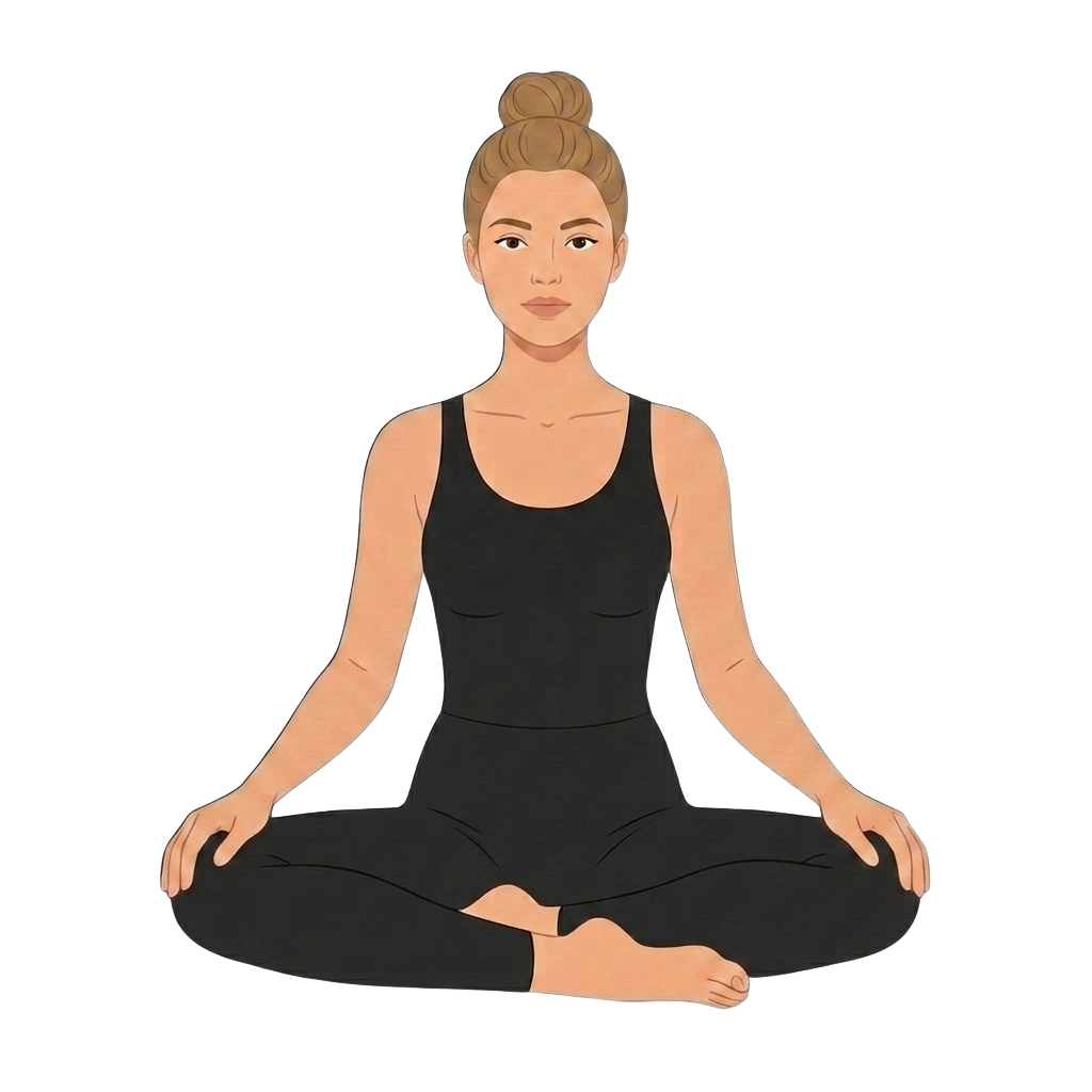 Illustration of shoulder rolls exercise